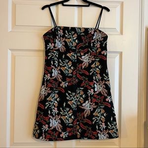 Urban Outfitters embroidered floral dress